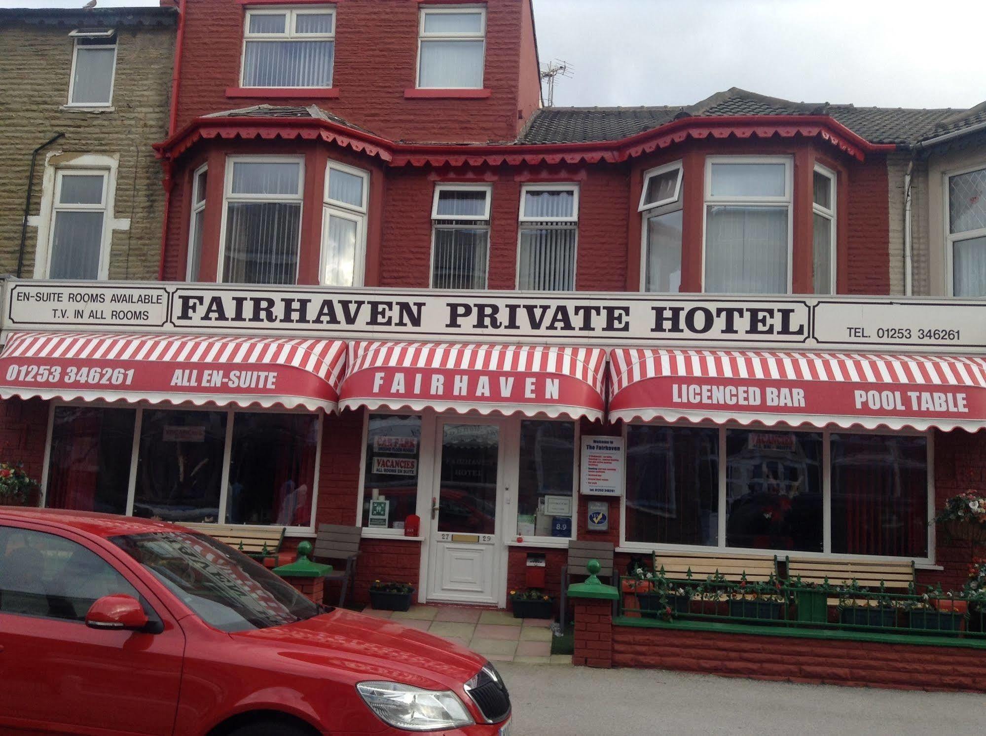 Fairhaven Hotel On Woodfield Road Blackpool Exterior foto